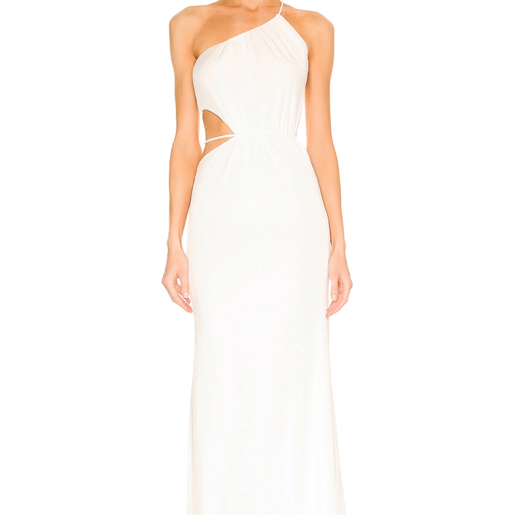 Misha Adara Dress In Ivory